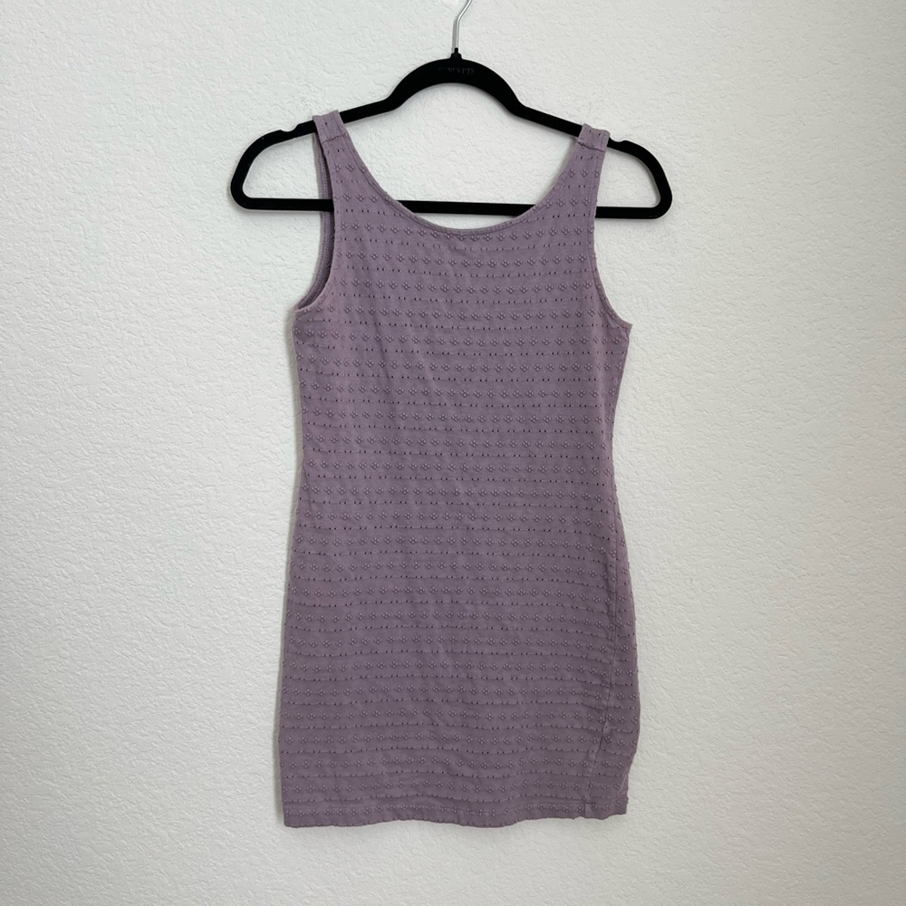 Urban Outfitters Kimchi Blue purple floral bodycon mini dress S